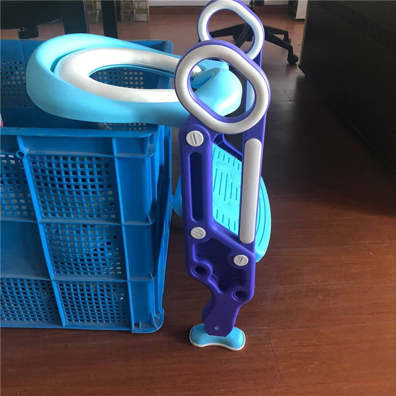 Potty Training Seat for Toddlers with Step Stool Folding Ladder