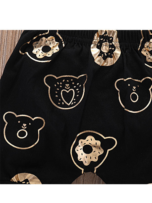Baby Gold Bear Set