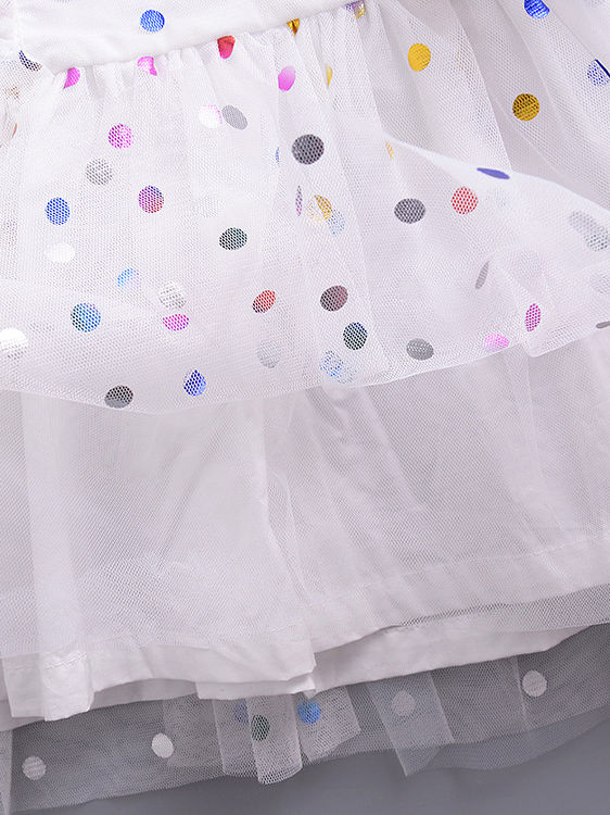 Girls Polka Dot Princess Dress
