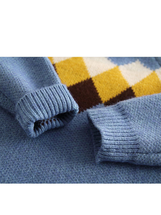 Boys Knitted Sweatshirt Pullover