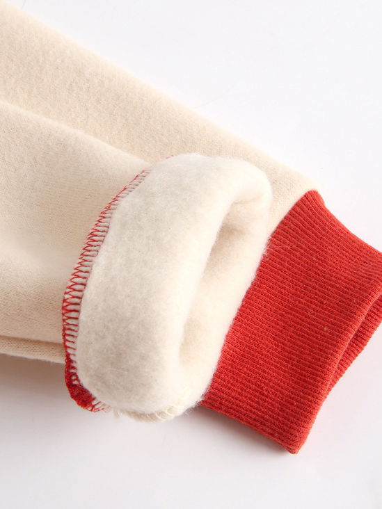Infant Toddler Kids Fleece-lined Pullover