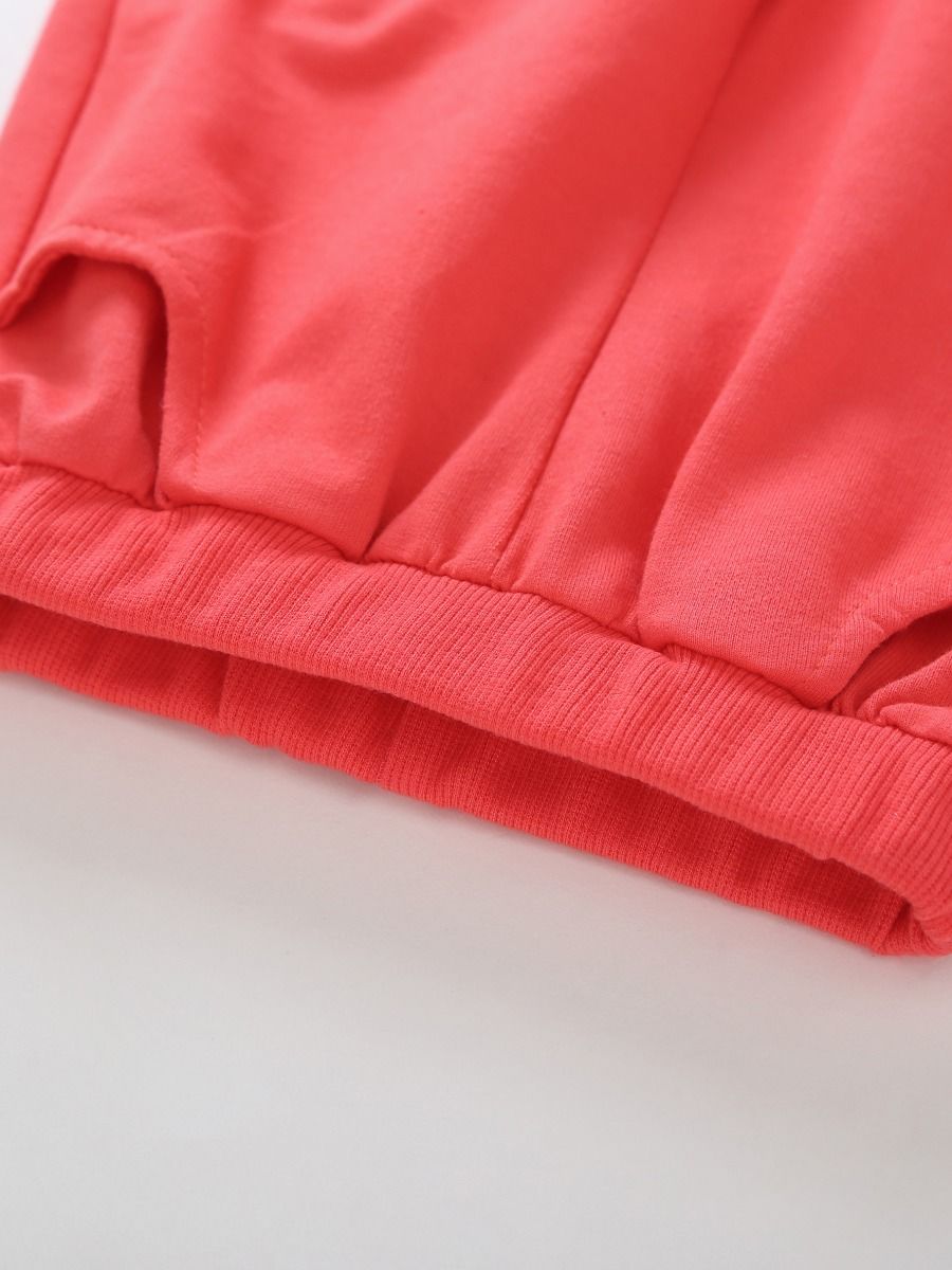 Little Boy Striped T-shirt Red Pants Set