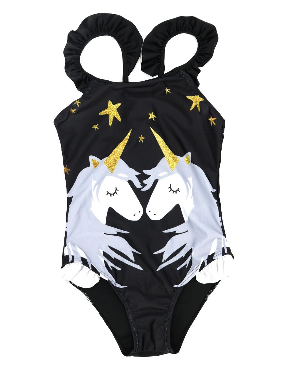 Unicorn bathing suit girl hotsell