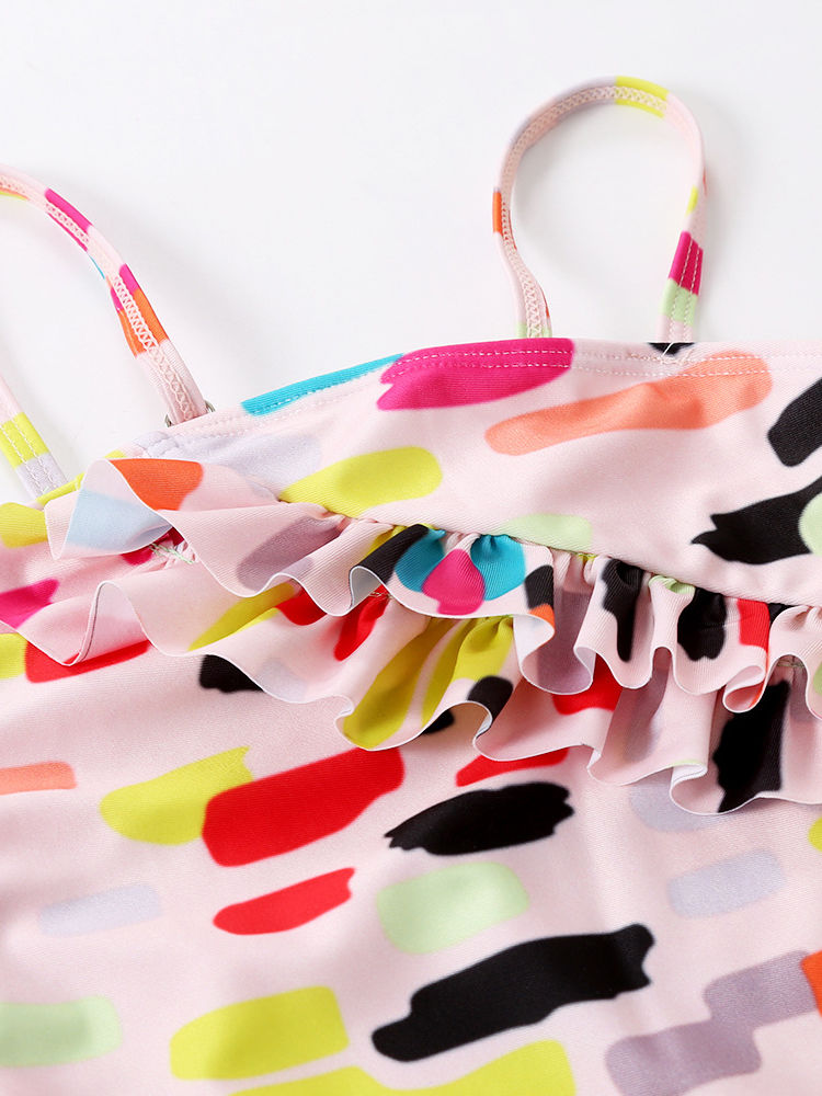 Big Girl Multi-color Bathing Suit