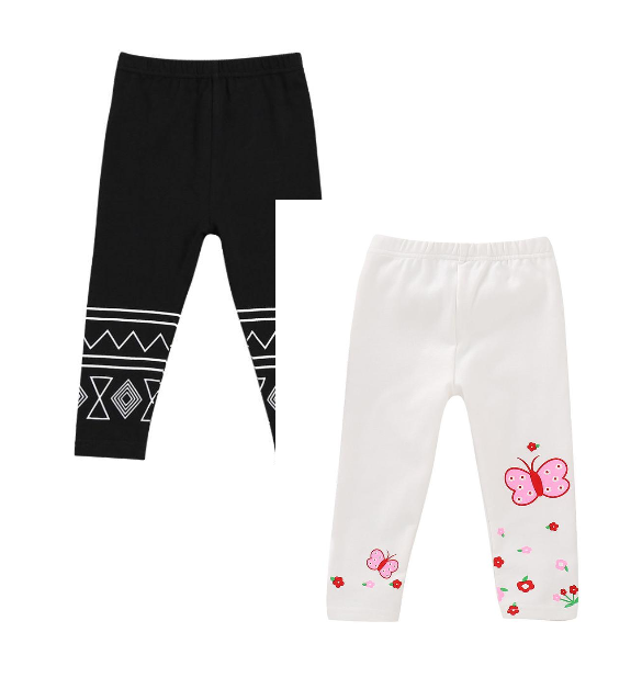 Baby Toddler Girls Geometric Pattern Leggings