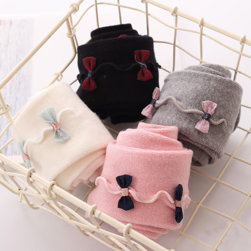 Breathable Little Girls Thick Tights Leggings