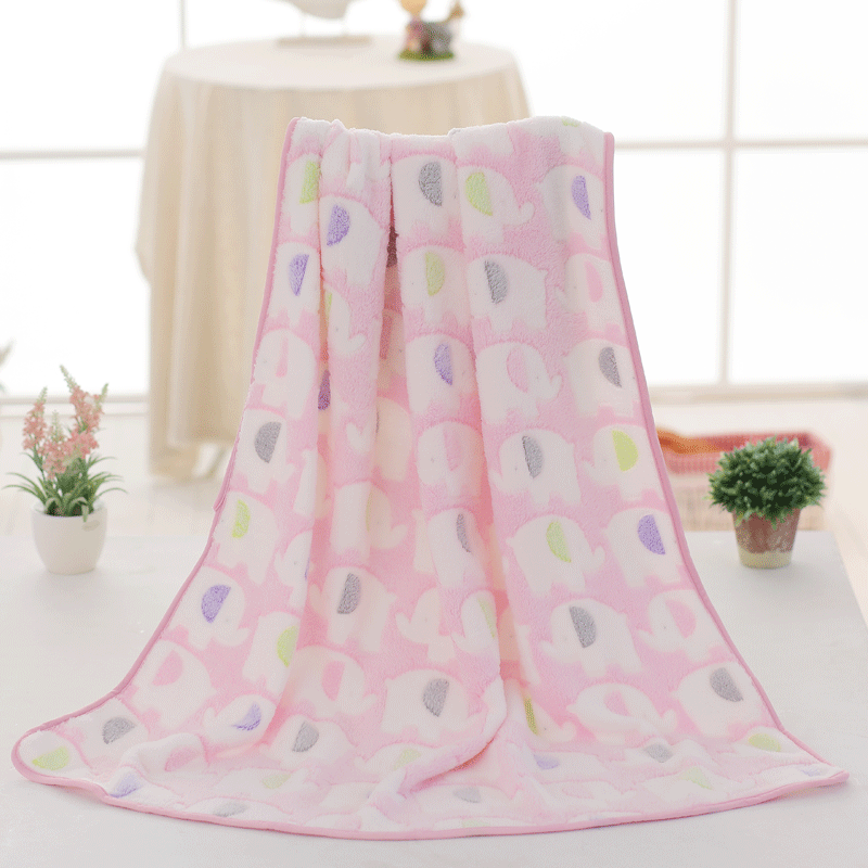 Swaddle Your Baby With Soft Fleece Baby Blanket