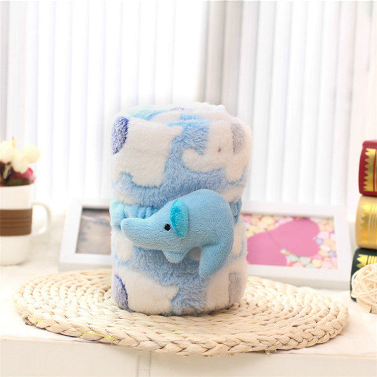 Swaddle Your Baby With Soft Fleece Baby Blanket