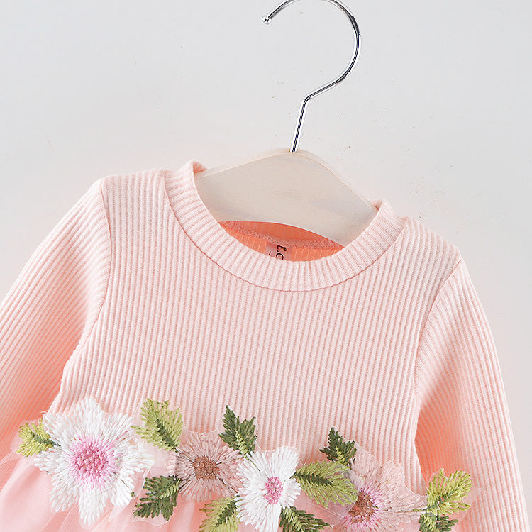 Girls Limited Edition Party Floral Dress