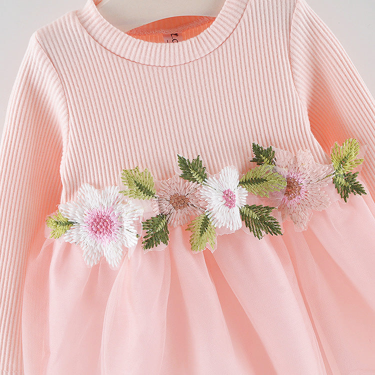 Girls Limited Edition Party Floral Dress