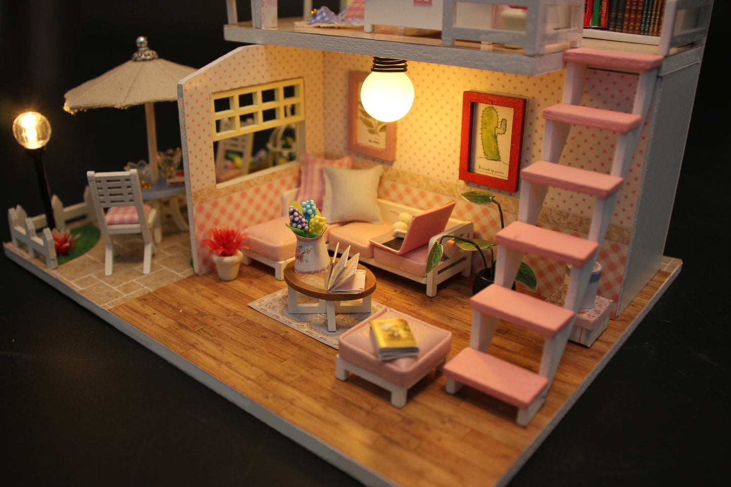 Playful DIY Miniature Dollhouse