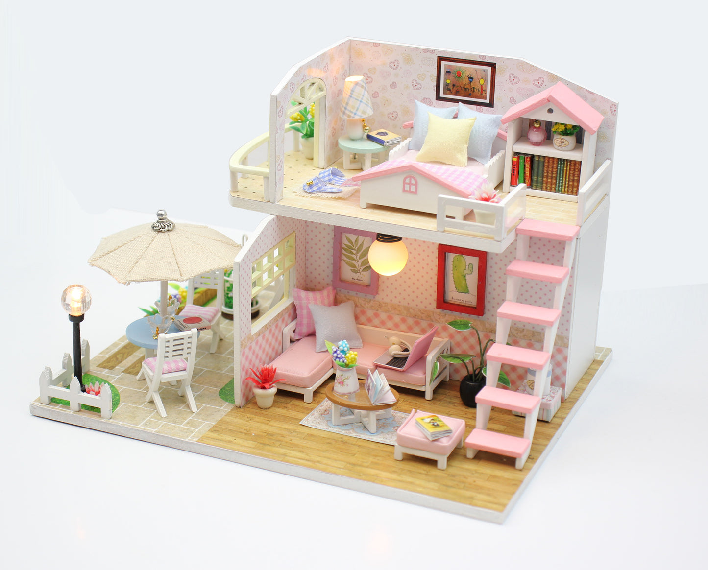 Playful DIY Miniature Dollhouse