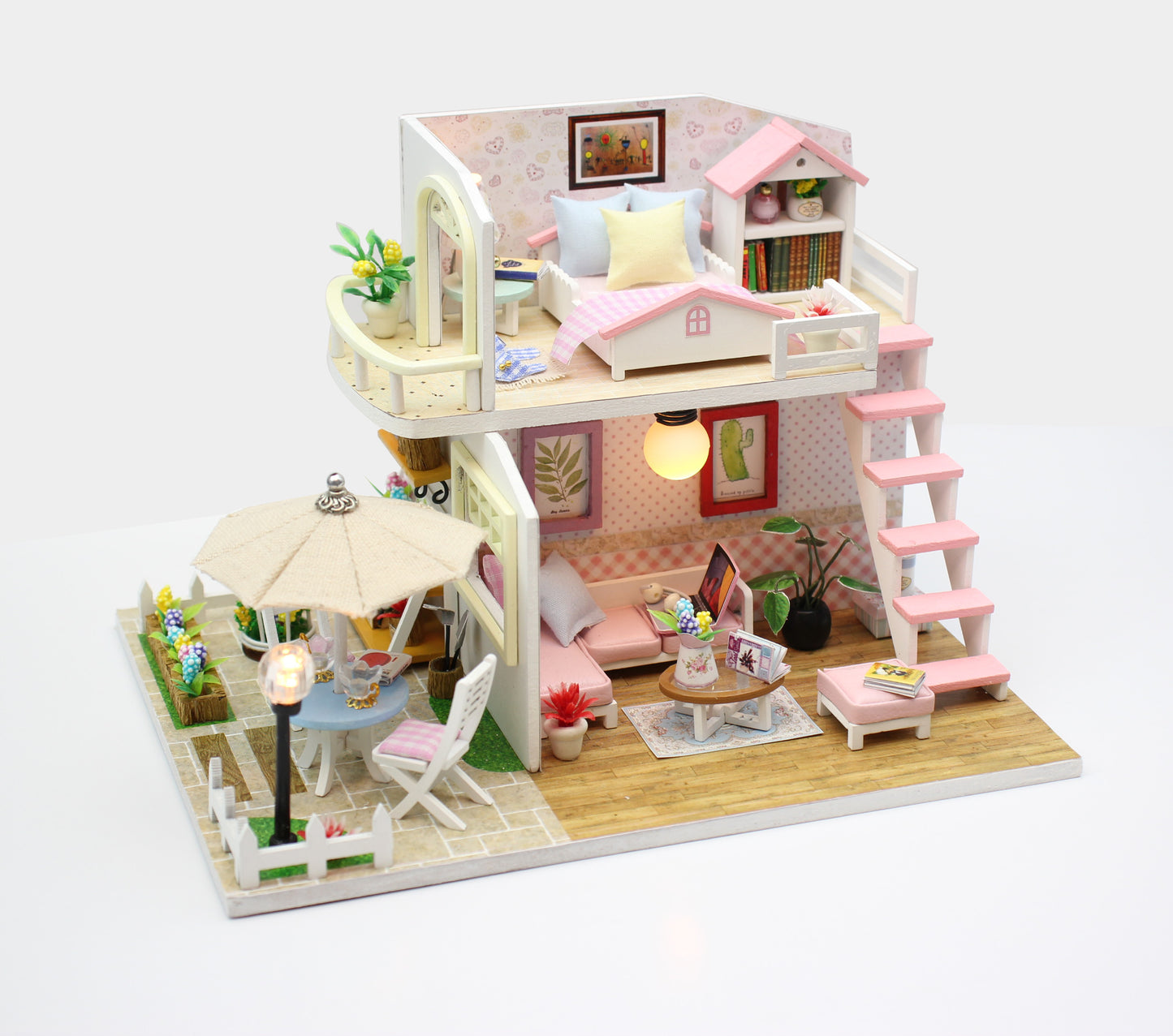 Playful DIY Miniature Dollhouse