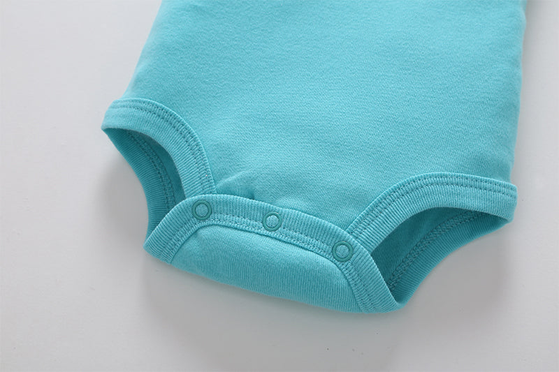 FirstYawn Eco-Friendly 5-pack baby bodysuits - Colorful Pattern