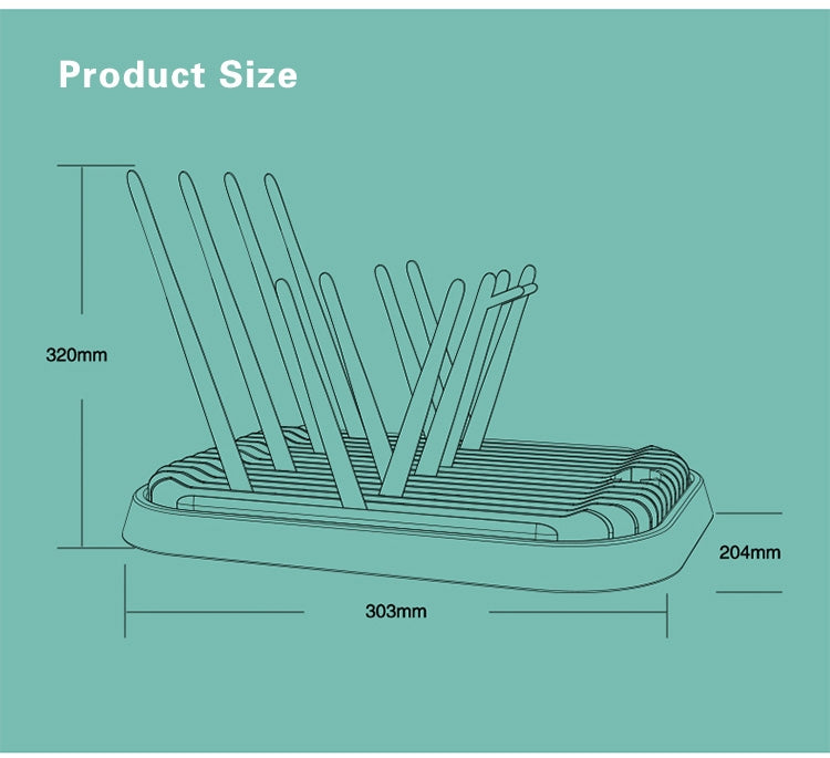 BPA Free Portable Foldable Baby Bottles Drying Rack