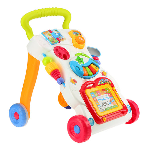 Endless Fun With Musical Walker Toy Prevent O-Type Leg