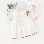 Baby Toddler Girl Limited Edition Sleeveless White Dress