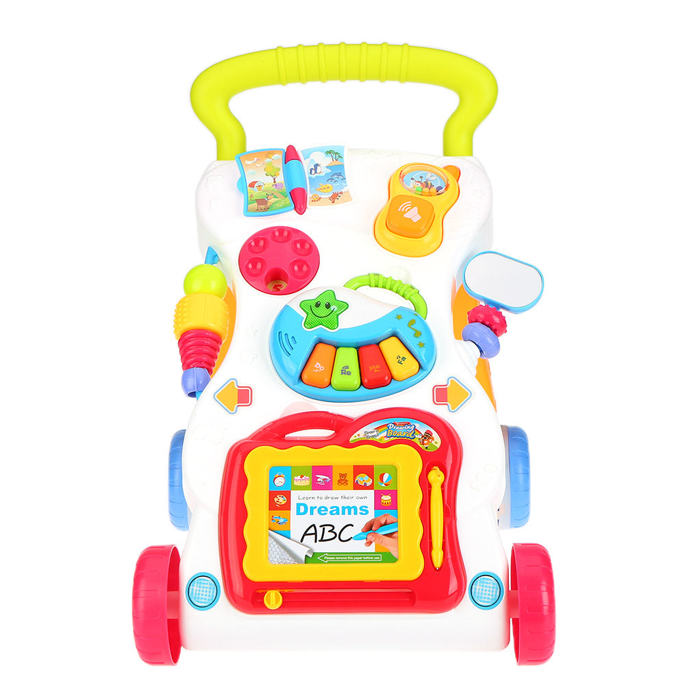 Endless Fun With Musical Walker Toy Prevent O-Type Leg
