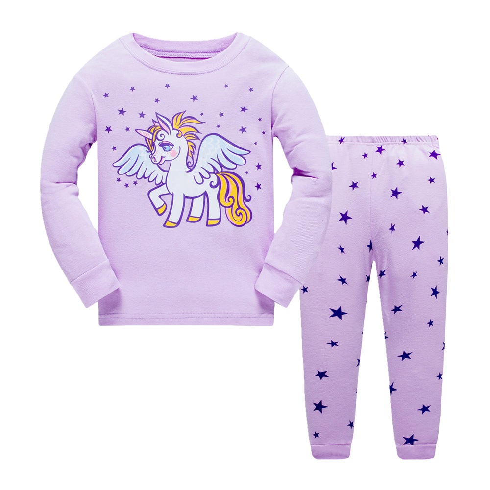 100% Cottons Kids Unicorn Pajama Set