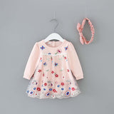 Baby Toddler Girl Limited Edition Flower Lace Party Dress