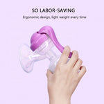 Manual Breast Pump for Mothers With Feeding Bottle