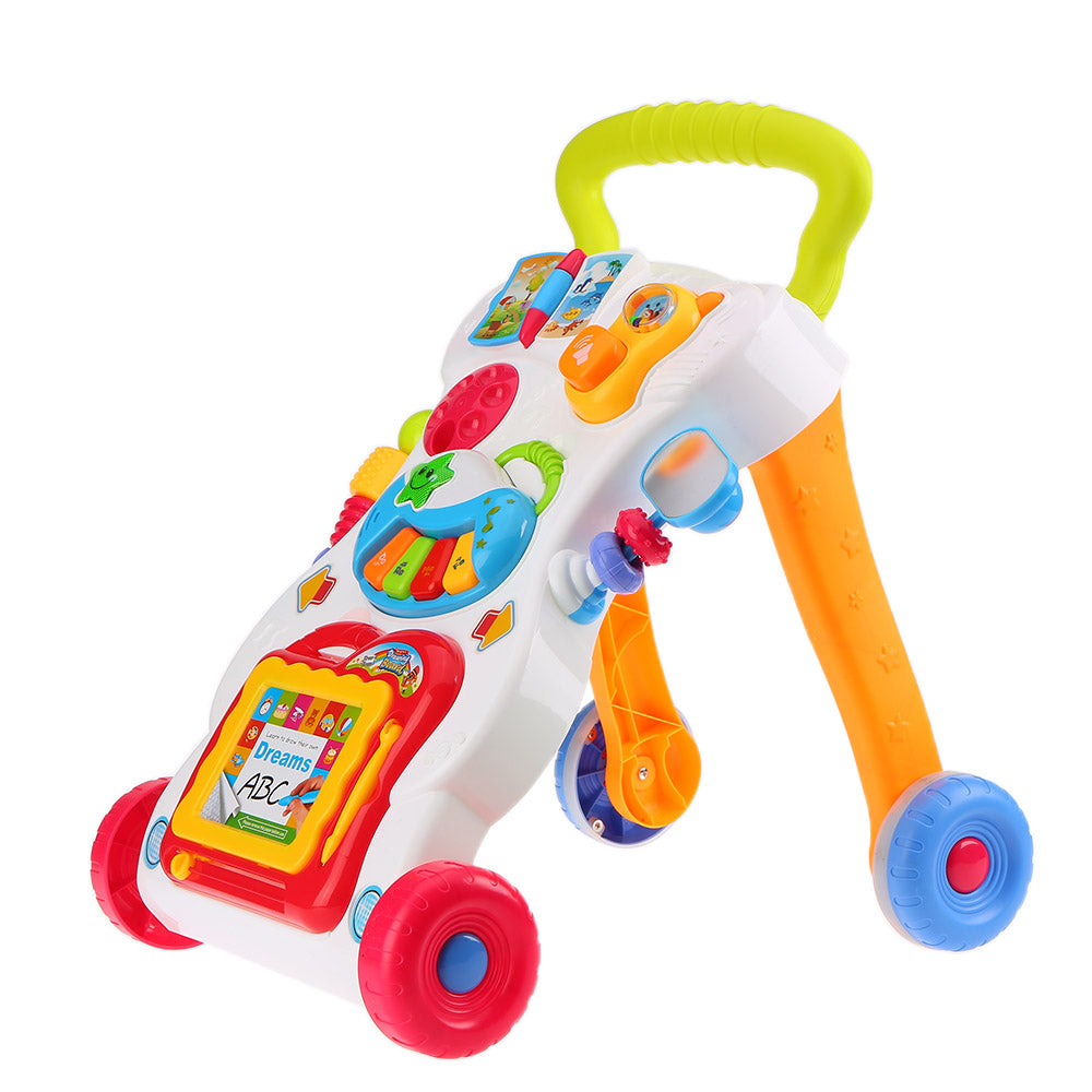 Endless Fun With Musical Walker Toy Prevent O-Type Leg
