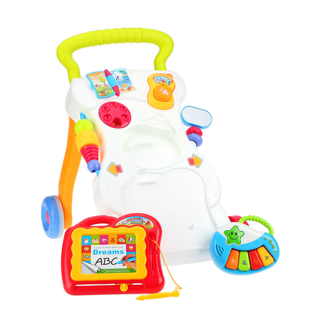 Endless Fun With Musical Walker Toy Prevent O-Type Leg