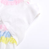 Girls Limited Edition Sleeveless Rainbow Dress