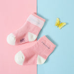 100% Cotton High Quality Socks for Infants & Toddlers - Pack of 4, Color May Vary