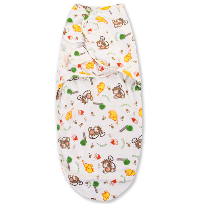 Swaddle Wrap Blanket for Infants with Adjustable Wings- Pack of 3 , Design May Vary