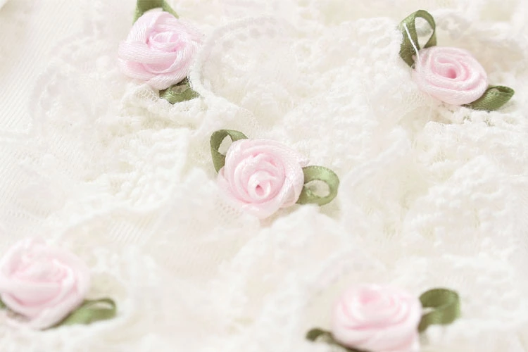 Limited Edition Flower and Lace Girls Chiffon Dress