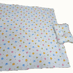 Organic Cotton Pillow and Blanket Set