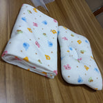 Organic Cotton Pillow and Blanket Set