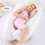 U-Shaped Organic Cotton Pregnancy Pillow killing All Pains