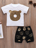 Baby Gold Bear Set