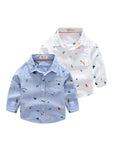 Toddlers Boys Cotton Shirt