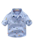 Toddlers Boys Cotton Shirt