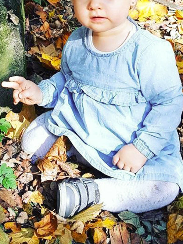 Infant Toddler Dot Dress Ruffled Decorated