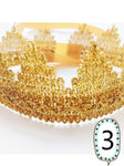 Baby Toddler Girls Gold Crown Headband