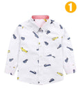 Boys Cotton Shirt with Chest Pocket