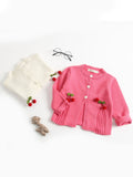 Baby Girl Knitted Cardigan