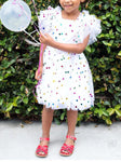Girls Polka Dot Princess Dress