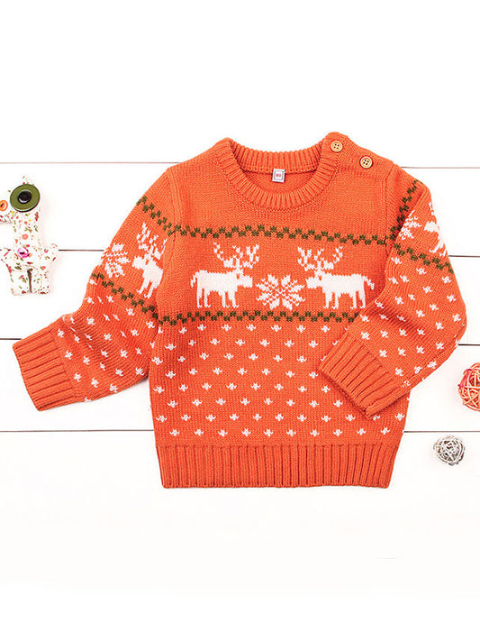 Baby Boy Christmas Knit Sweater