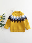 Boys Knitted Sweatshirt Pullover