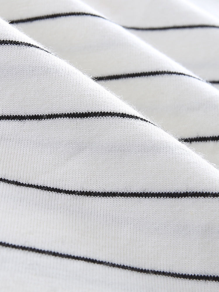 Baby Toddler UNISEX High Collar Striped Print Shirt