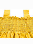 Baby Girl Yellow Big Bow Dress