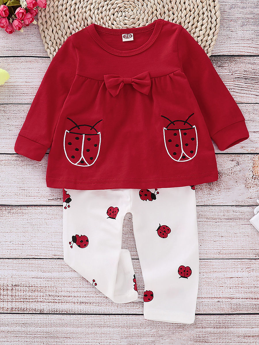 Perfect Lady Bug Set for your Baby Girl
