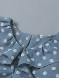 Baby Toddler Girl Polka Dots Blouse Shirt