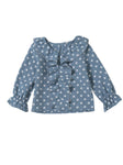Baby Toddler Girl Polka Dots Blouse Shirt