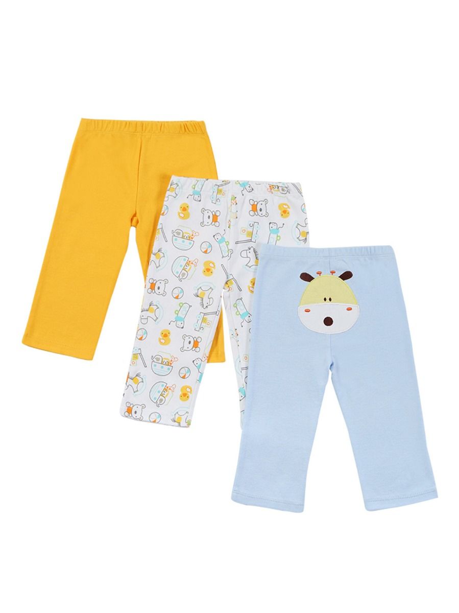 Cotton Made 6 Piece Newborn Onesie with Pants